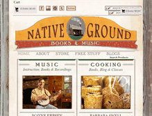 Tablet Screenshot of nativeground.com